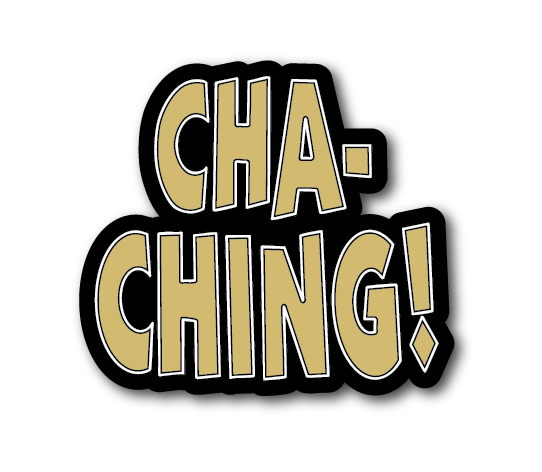 Cha-Ching! Pin