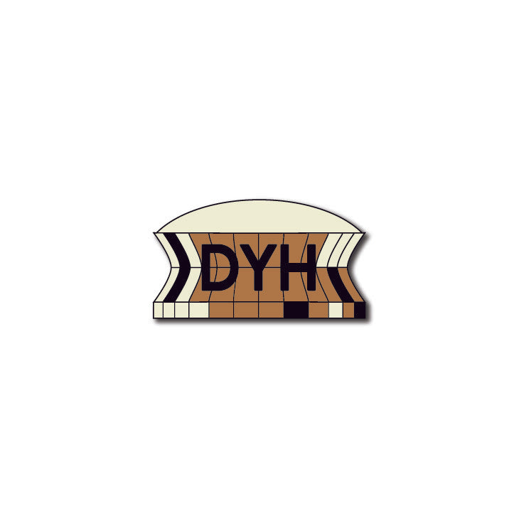 DYH Dome Logo Pin