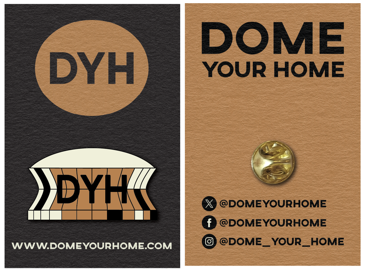 DYH Dome Logo Pin