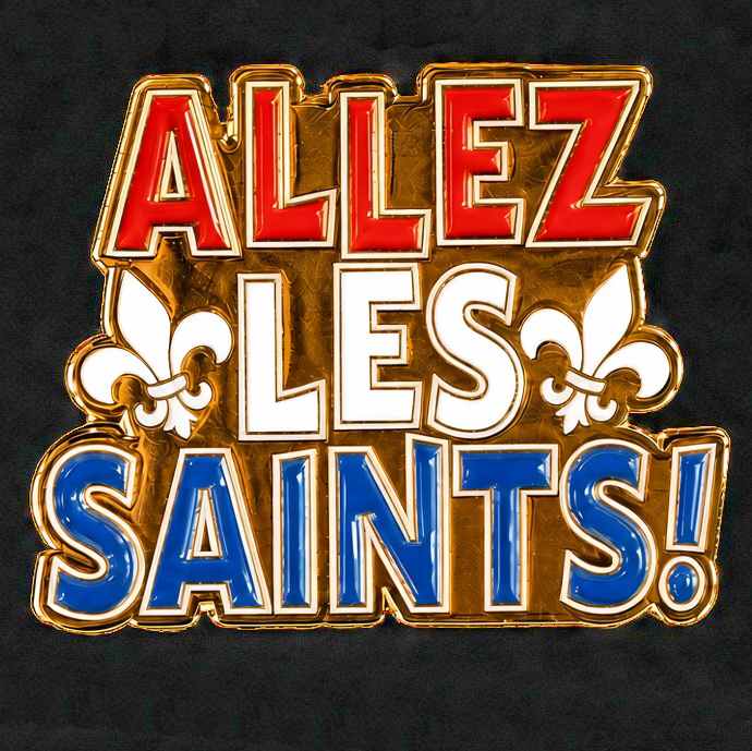 Allez Les Saints! (Let's go Saints!) Paris Game 2026