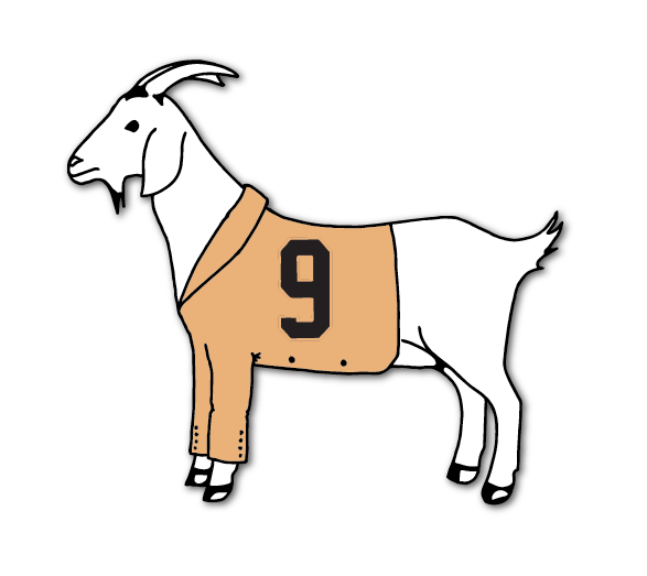 #9 GOAT 2026 HOF Pin